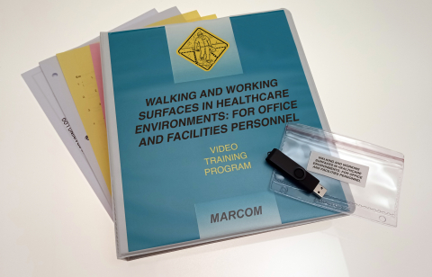 13282_vhnm409uem Walking and Working Surfaces in Healthcare Environments: for Office and Facilities Personnel - Marcom LTD