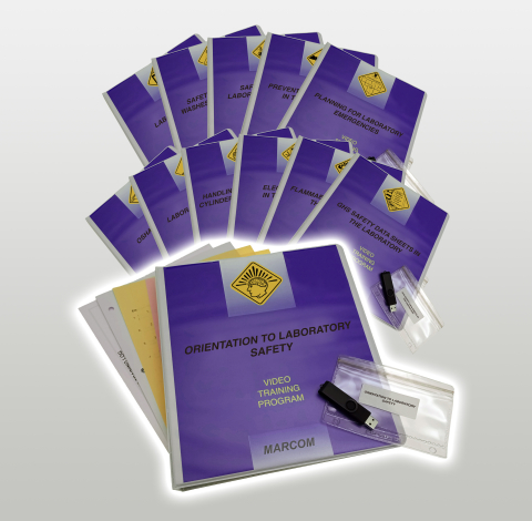 12810_v000204uel Laboratory Safety Series: 12 Program Package - Marcom LTD