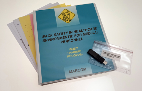 13196_vhcm403uem Back Safety in Healthcare Environments: for Medical Personnel - Marcom LTD